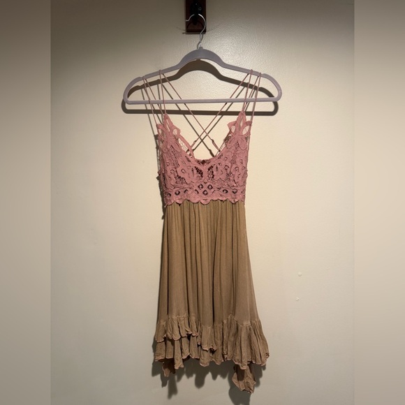 Free People Adella Slip Mini Dress - Picture 3 of 10